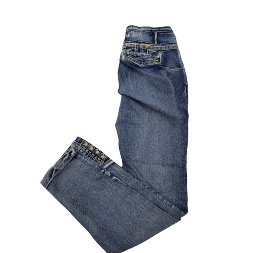 LA‎ Bonita Jeans Vintage 11 29 x 28 High rise Butto